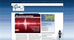Desktop Screenshot of iqom.de