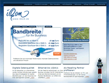 Tablet Screenshot of iqom.de